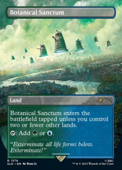 Botanical Sanctum Secret Lair Drop - Doctor Who Art